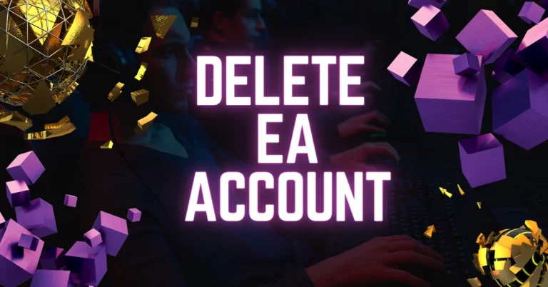 How to delete an EA account