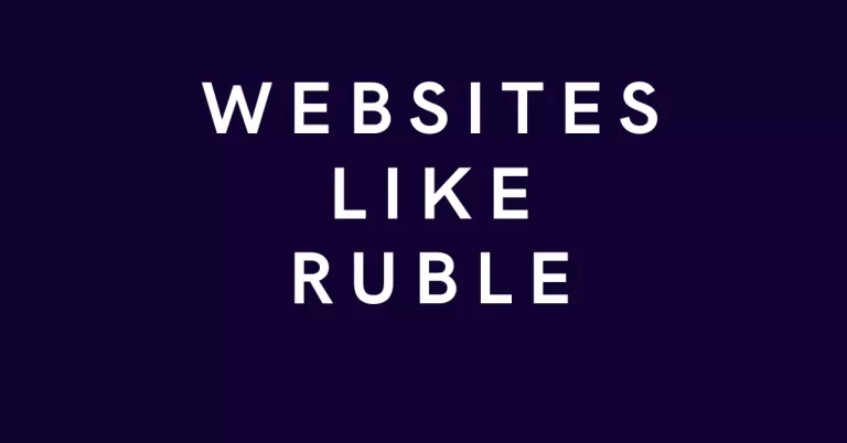 Top Websites Like Ruble