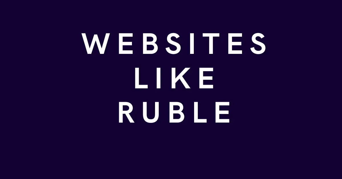 websites like ruble