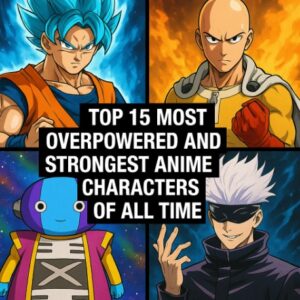 15 strongest anime characters