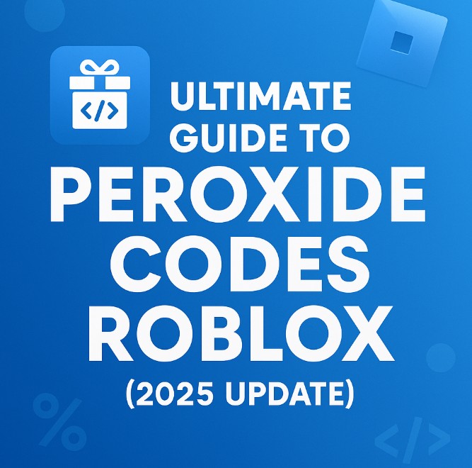 Peroxide codes roblox